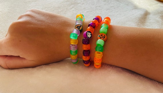 ハロウィーンブレスレット3個 - Etsy 日本