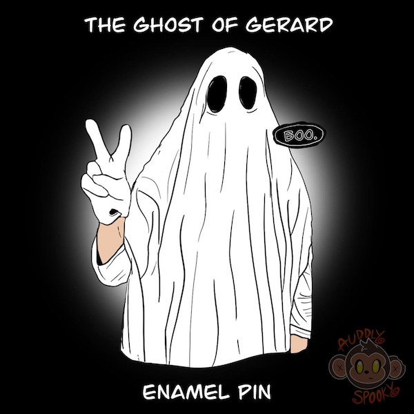 The Ghost of Gerard Enamel Pin