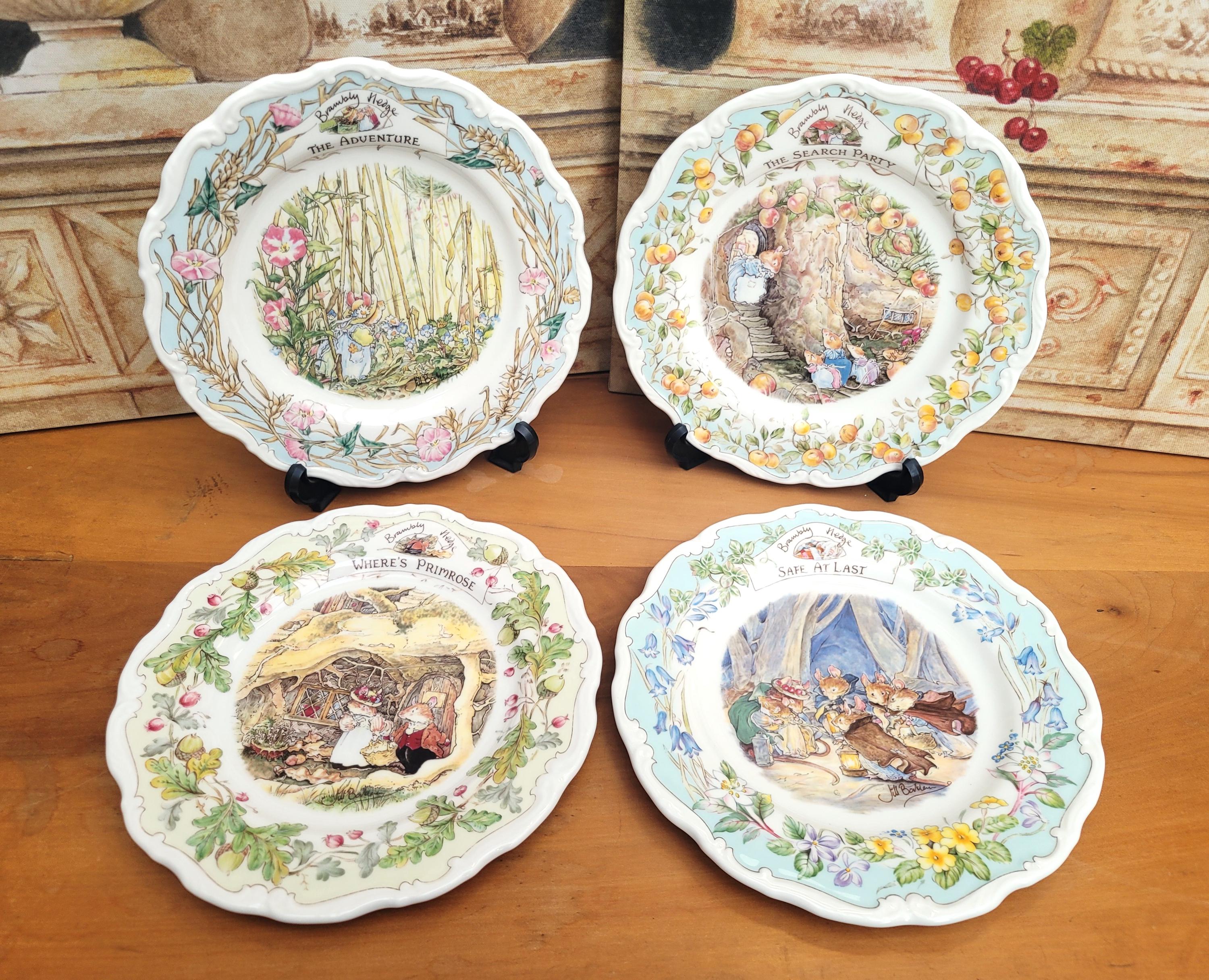 Brambly Hedge Plate Set Collectibles - Etsy