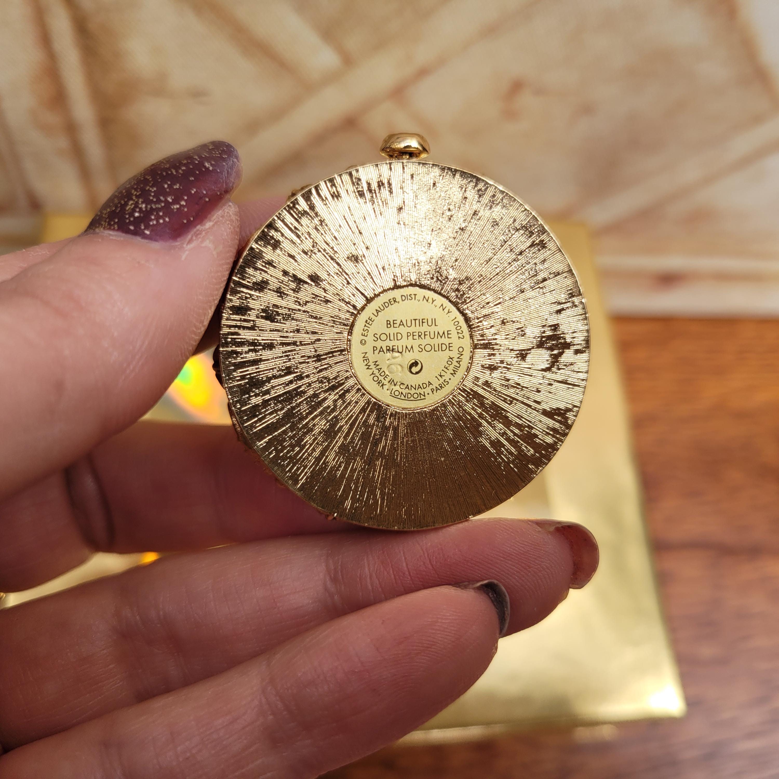 Estee Lauder Vanity Table Novelty Solid Perfume, Beautiful