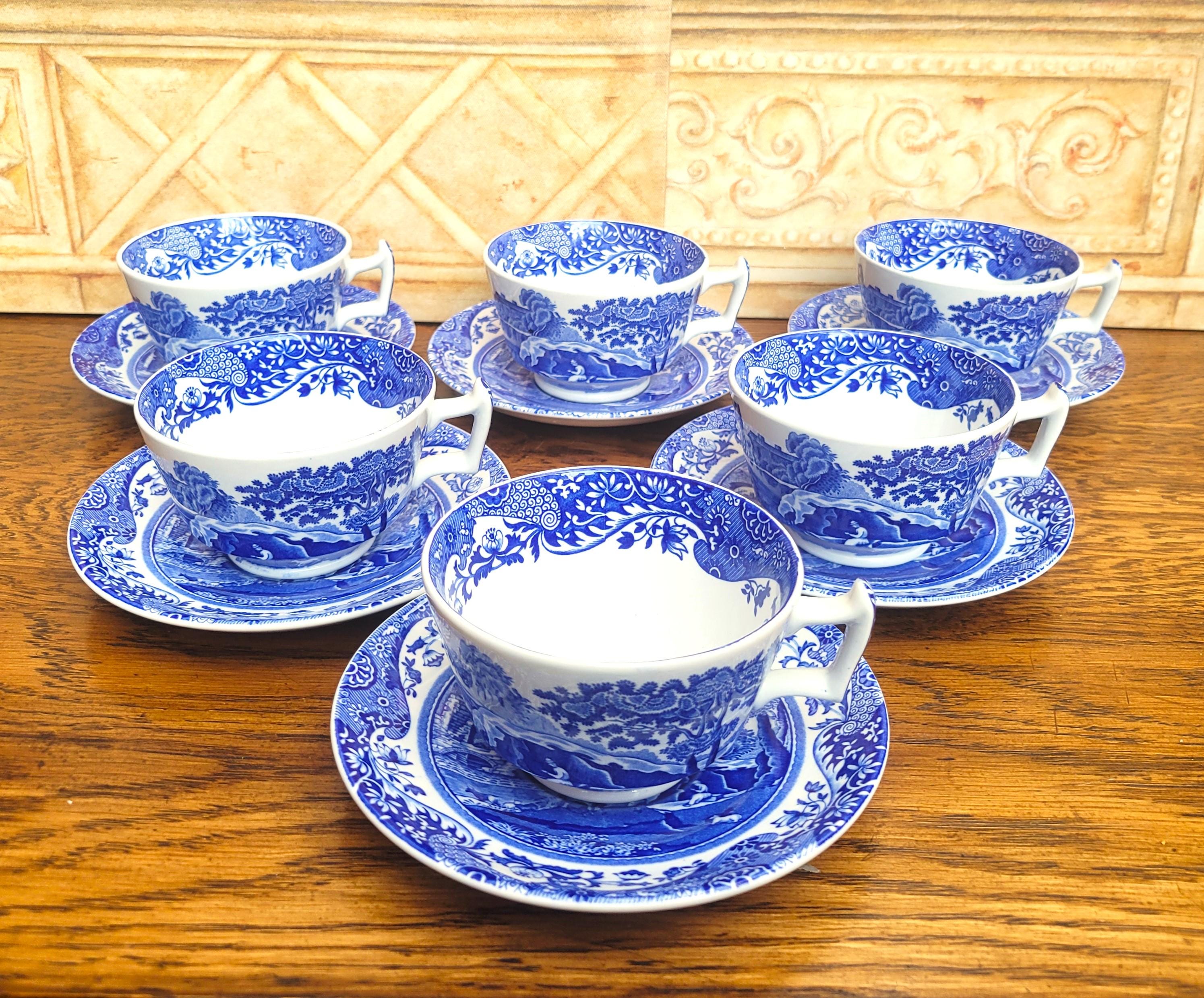 専用 SPODE 大皿 6枚セット カップアンドソーサー（Spode
