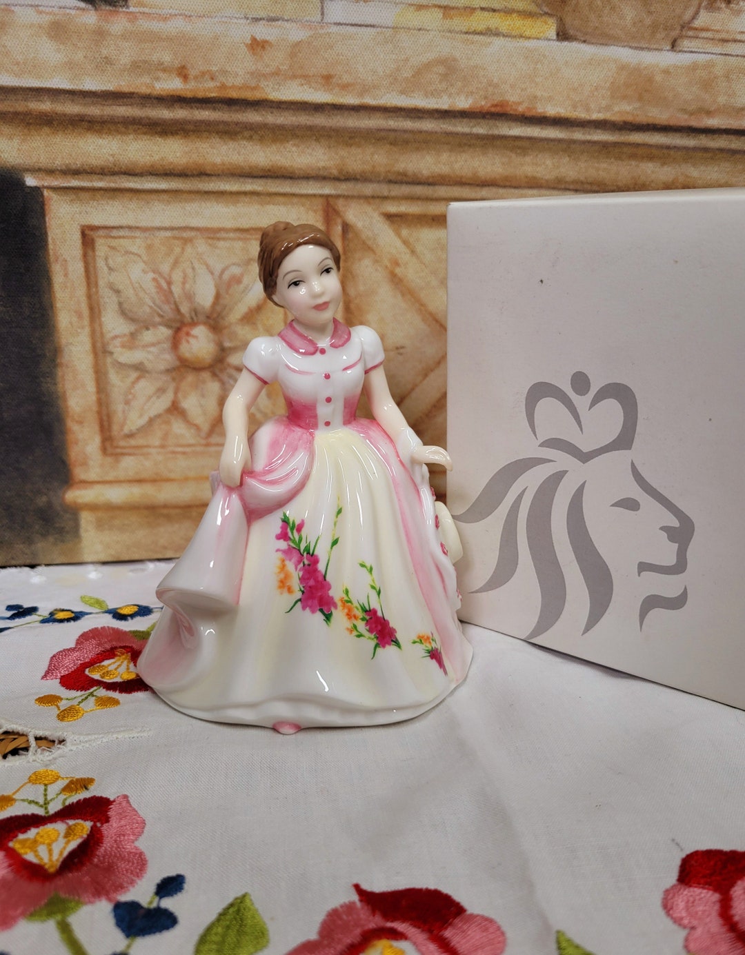 Royal Doulton Flower of the Month Figurine August Gladioli Etsy