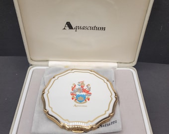 Stratton Powder Compact AQUASCUTUM, kompaktowy puder w pudełku