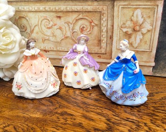 Coalport “lady of Rose Blossom” Figurine, 8.5
