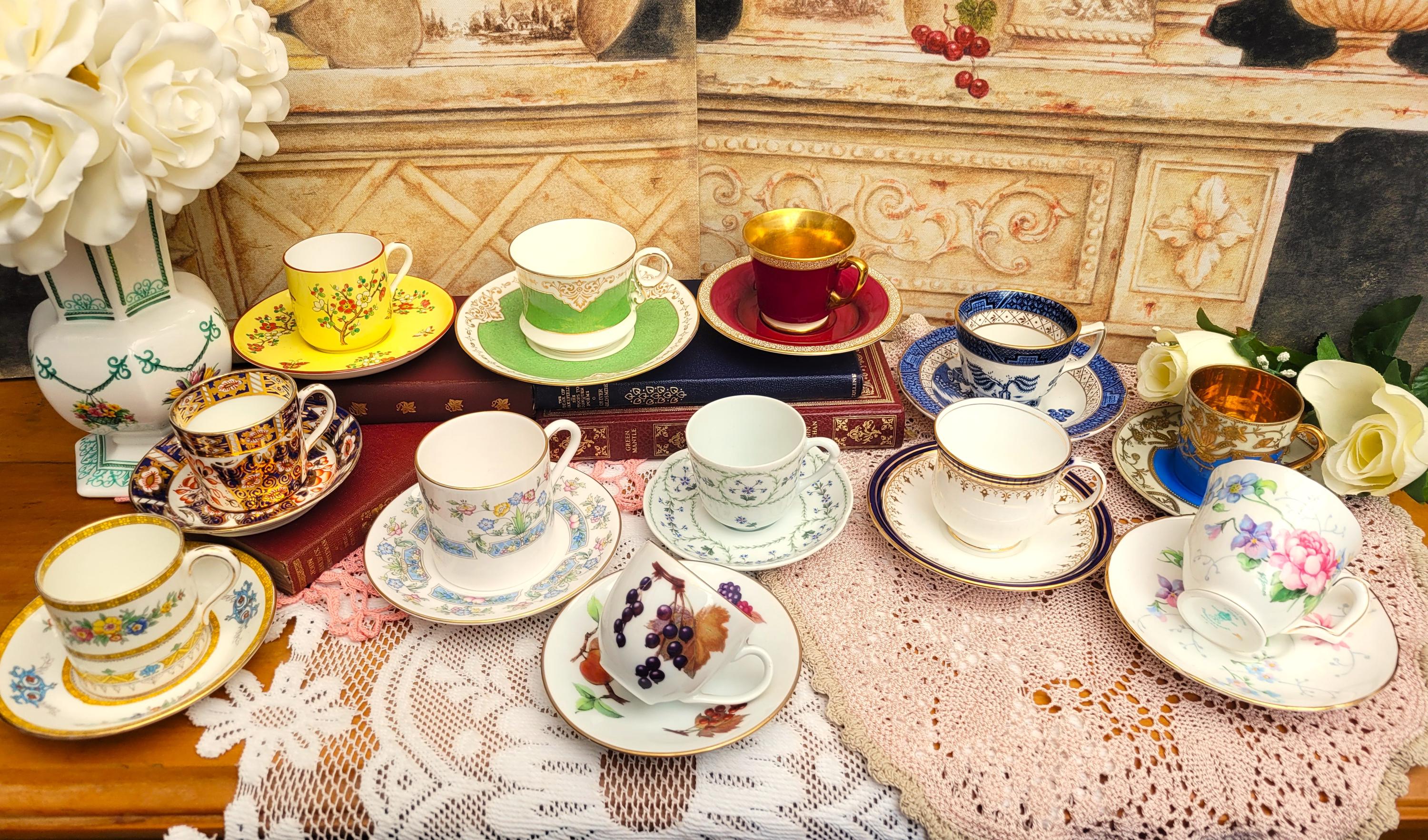 Minton coffee cups - Etsy 日本