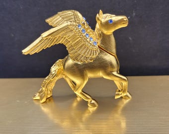 Perfumy w kompakcie Estee Lauder w formie stałej, Pegasus Intuition, nieużywane i w pudełku