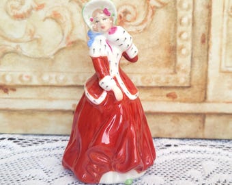 Royal Doulton Miniaturowa figurka „Christmas Morn” HN3212, wyprodukowana w Anglii