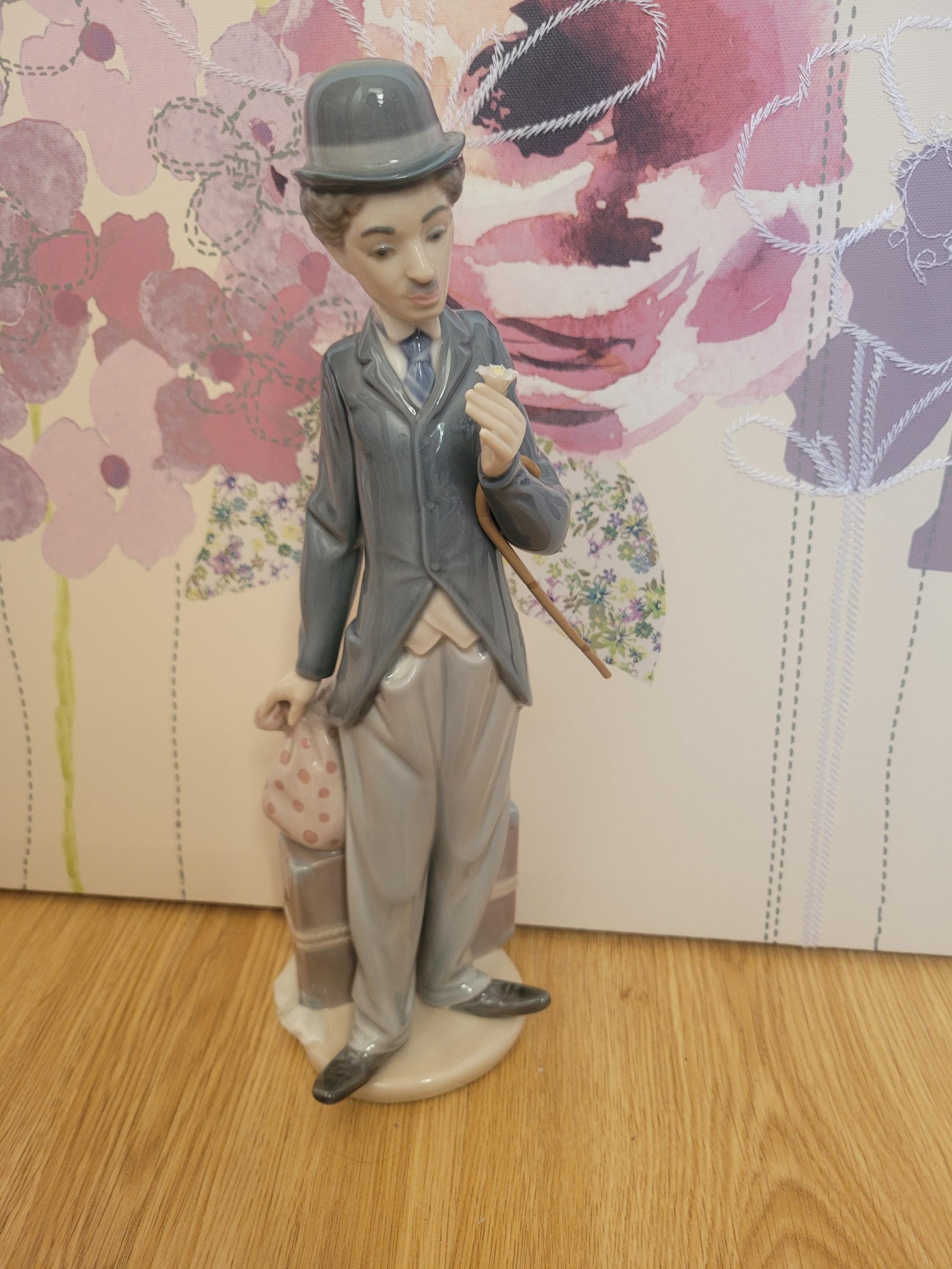 Lladro Charlie Chaplin - Etsy