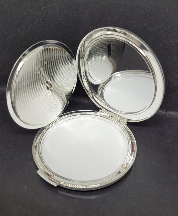 Stratton Powder Compact  Multicoloured Butterflie… - image 7