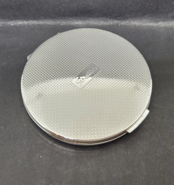 Stratton Powder Compact  Multicoloured Butterflie… - image 3