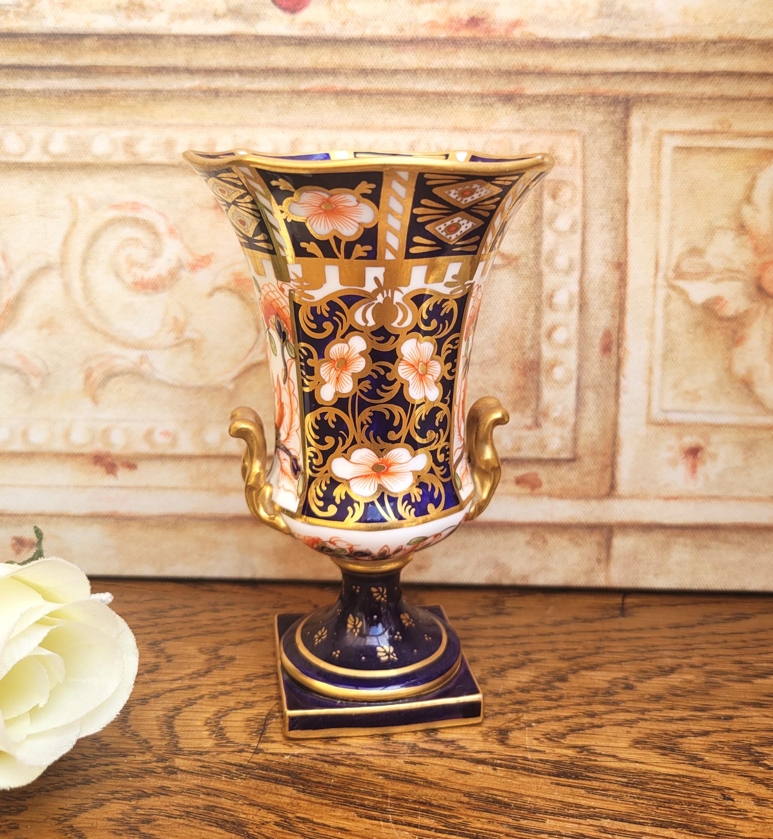 Crown derby vase - Etsy 日本