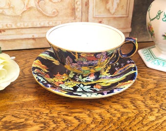 Lot De 6 Tasses à Œufs Royal Albert Lady Hamilton - Porcelaine Anglaise (Bone China), Occasion