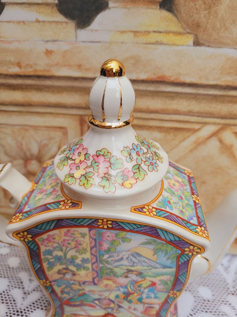 Sadler Teapot World of Tea Collection Tea Ceremony Made in Etsy Australia