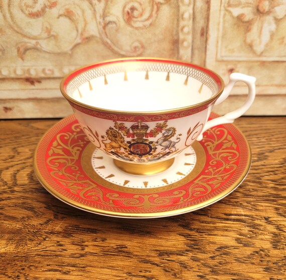 The Royal Collection Queen Elizabeth II Tea Cup & Saucer, 60th