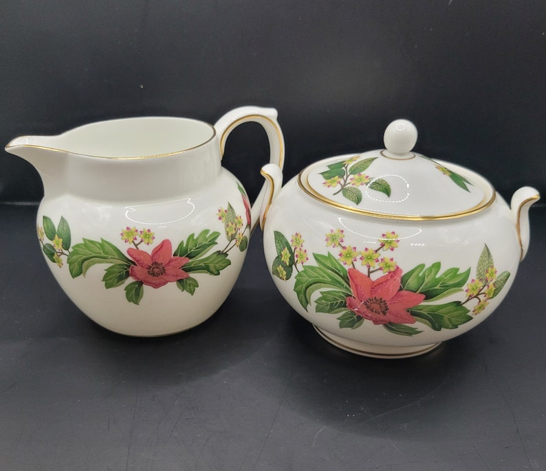 English Bone China Milk Jug & Sugar Bowl Sets Afternoon Tea Etsy