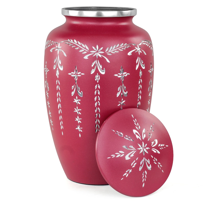 10quot; Aluminum Metal Cremation Urn for Cremated Human Ash Re 10quot; Aluminum Metal Cremation Urn for Cremated Human Ash Re