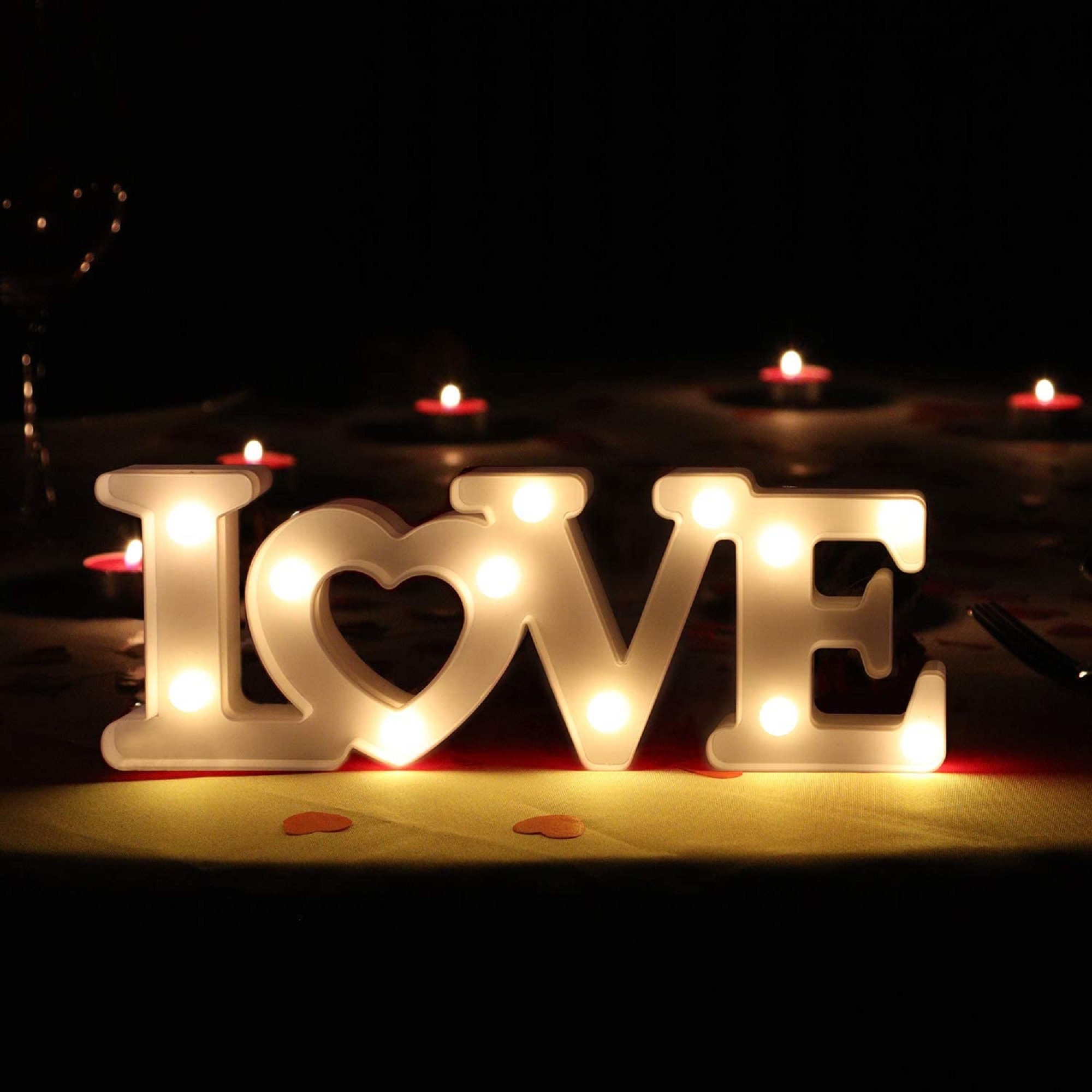 Love Sign Decoration Table Top Decor for Valentines Day Etsy
