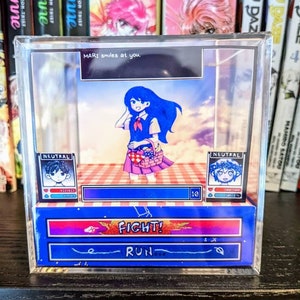 OMORI Mari Boss Battle 3D cube diorama