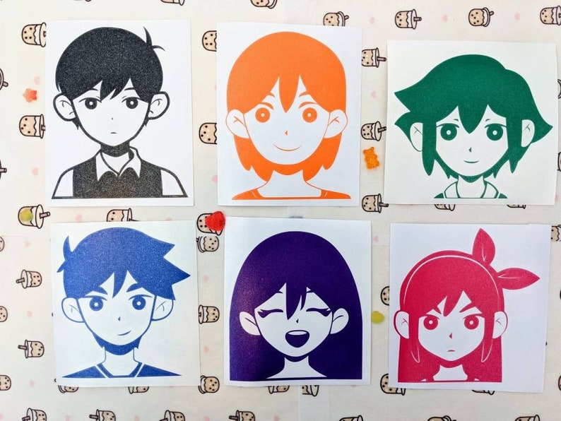 OMORI Vinyl Sticker Decal Etsy Hong Kong