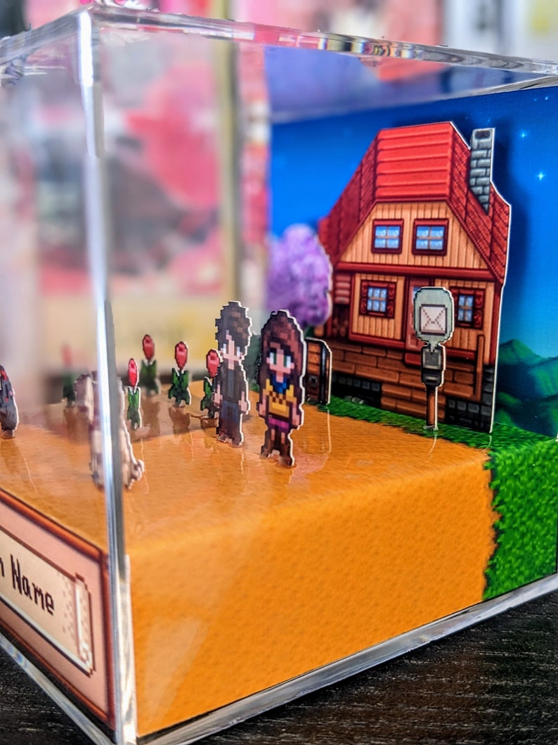 Diorama cube 3D PERSONNALISABLE Stardew Valley image 4