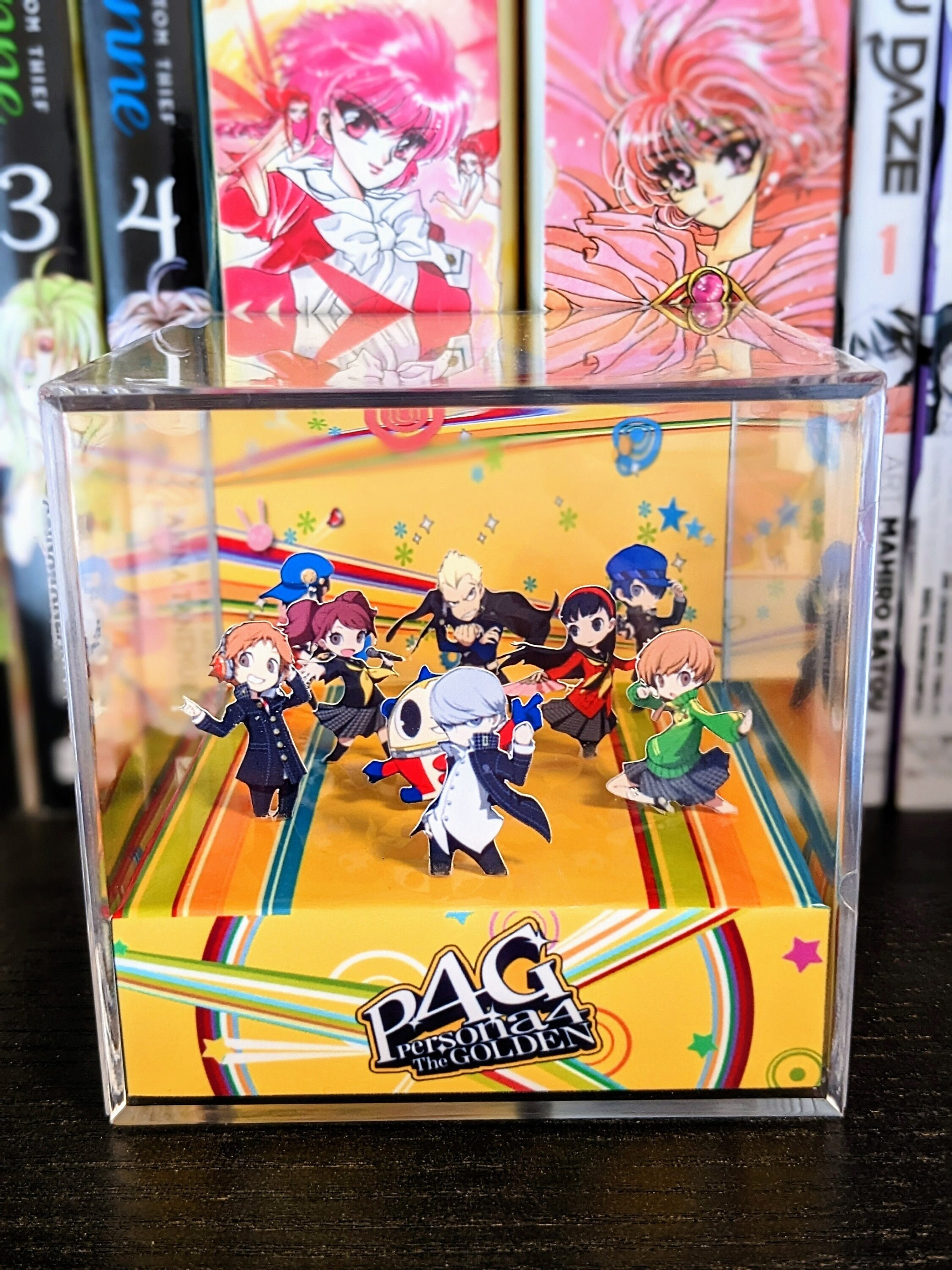 Persona 4 Golden 3D Cube Diorama 