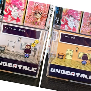 UNDERTALE Diorama cube 3D double face Malgré tout, c'est toujours vous C'est vous Dual - Chara ext ver