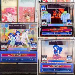OMORI Console Exclusive Boss Battle 3D cube diorama bundle | Aubrey, Kel, Hero | Mari | Bossman Hero |