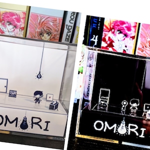 OMORI Dual Sided 3D cube diorama | White Space and Black Space