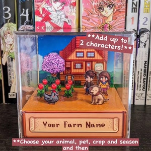 Diorama cube 3D PERSONNALISABLE Stardew Valley image 2