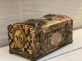 PRE-ORDER - Alice in Wonderland Jewel Box, hand-made gift, decoupage jewelry box; Alice in Wonderland decoupage, gift, present, home decor product logo