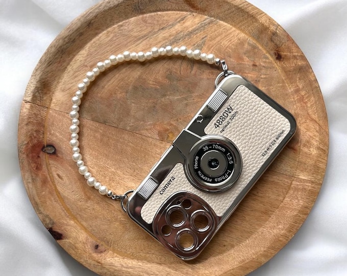 Phone case - iPhone case - camera case - Emily in Paris inspired phone case - 3D case