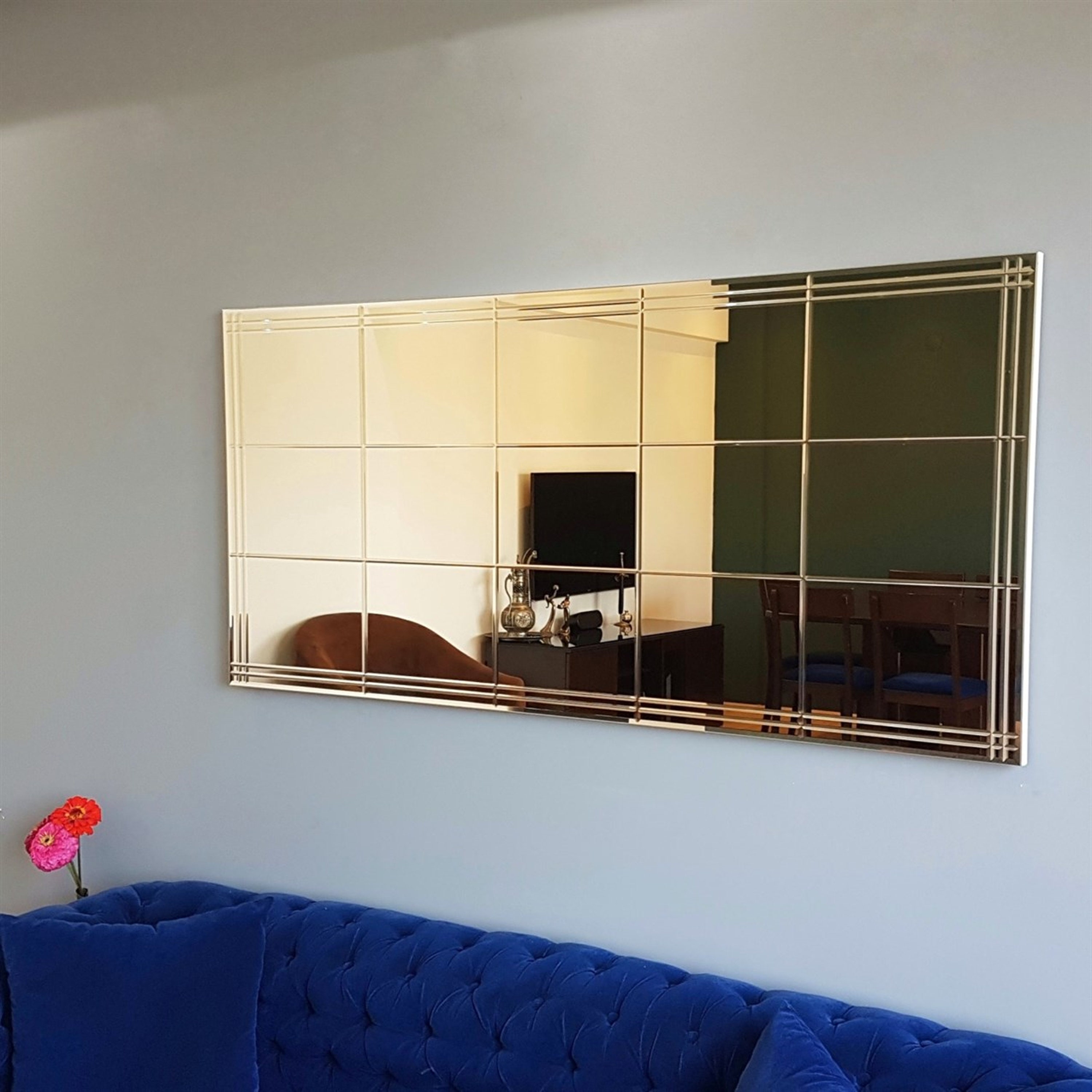 51 Full Length Floor & Wall Mirror Minimalist Large Etsy