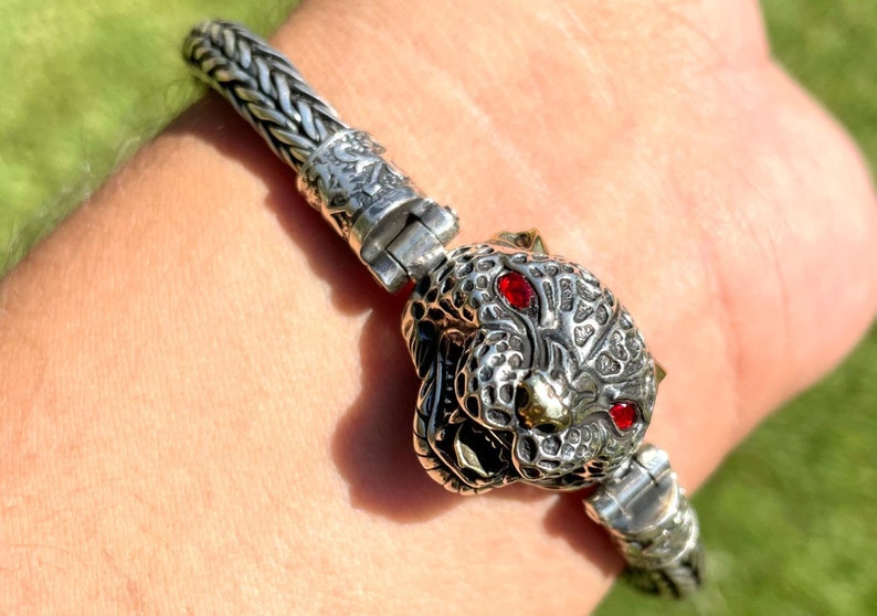 Bracelet silver jaguar 925