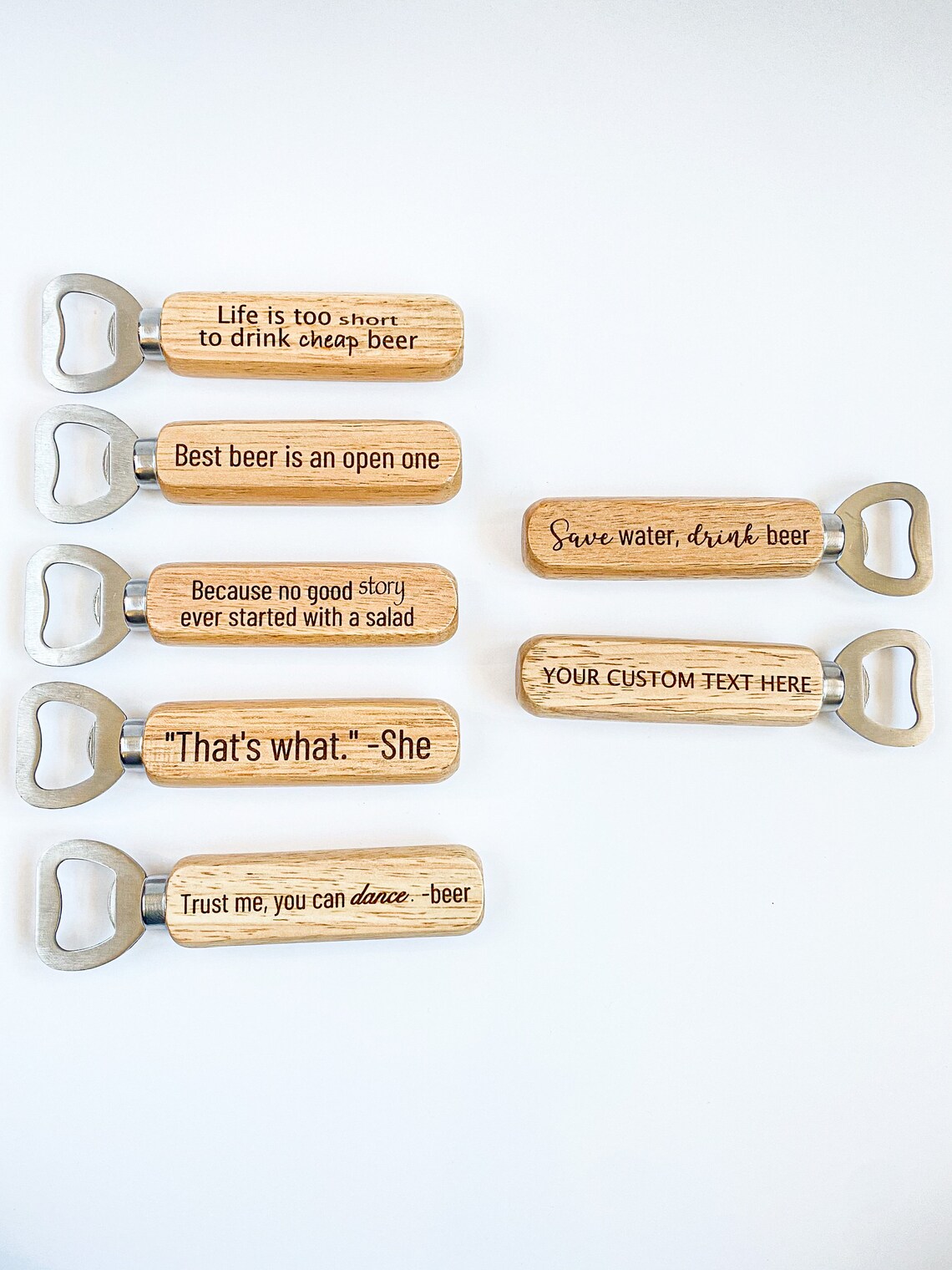 Funny Phrase Beer Bottle Openers Personalized Bottle Opener Fathers Day