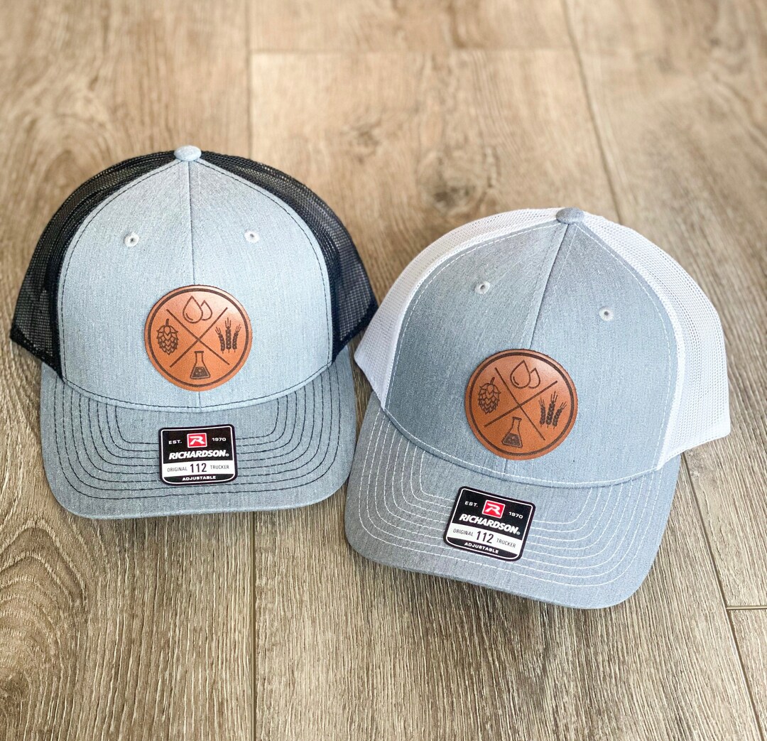 Beer Ingredients Leather Patch Hat Beer Maker Beer Gift for Etsy