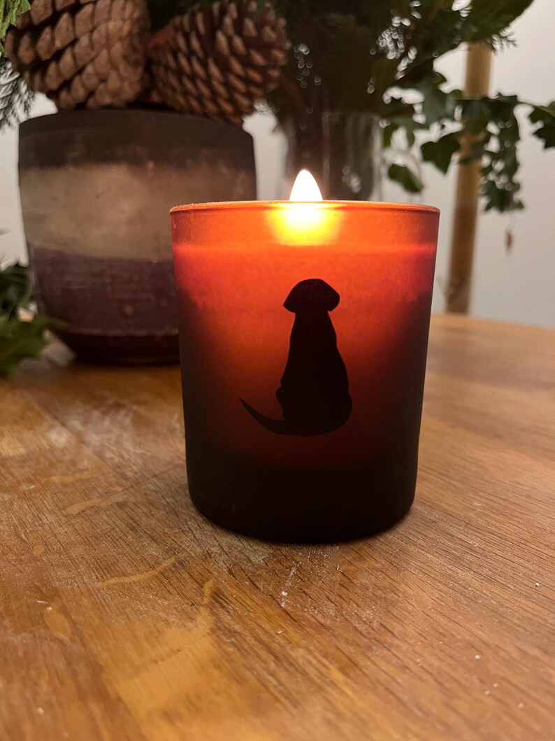 Woodland Walk Candle: Coconut Wax, Dog Lover Gift afbeelding 5