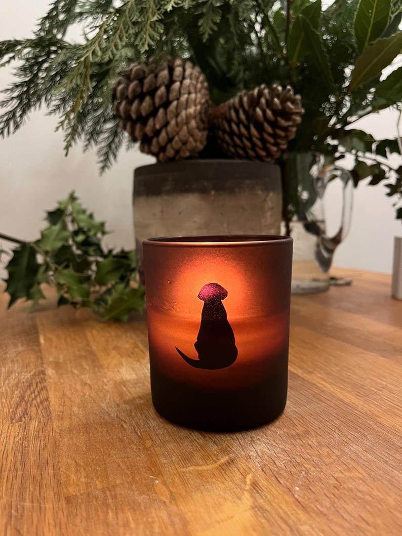 Woodland Walk Candle: Coconut Wax, Dog Lover Gift afbeelding 2