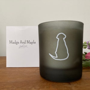 Luxury Coconut Wax Candle: Dog Lover Gift, Country Walk Scent