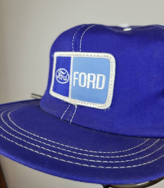 Vintage 70's to 80's Ford Snapback Hat - image 2