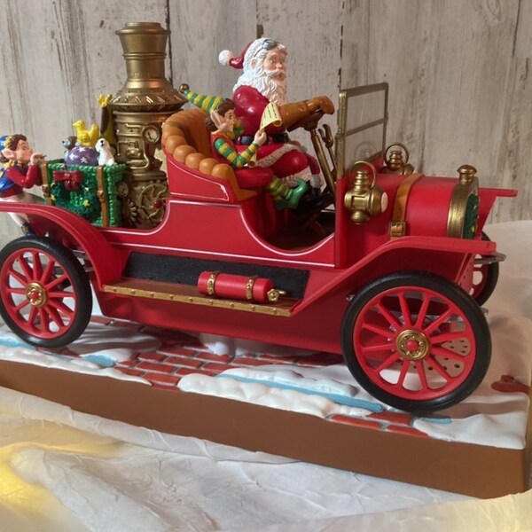 Gold Label Stanley Steamer Vintage Christmas Decor