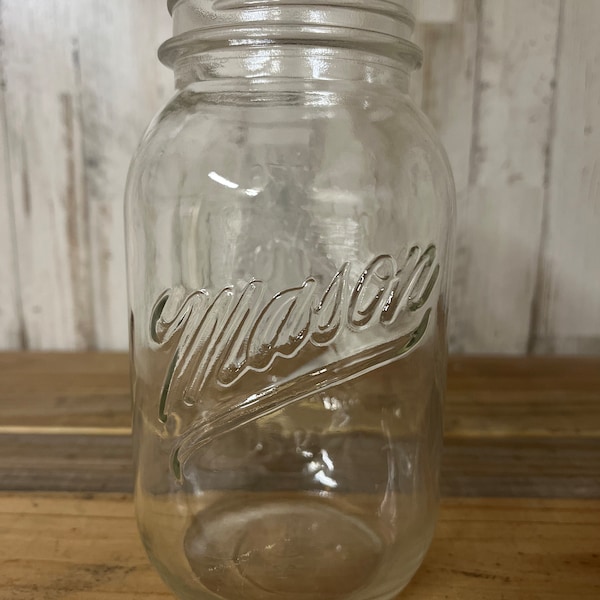 Vintage Mason 1776 - 1976 Bicentennial Quart Canning Jar