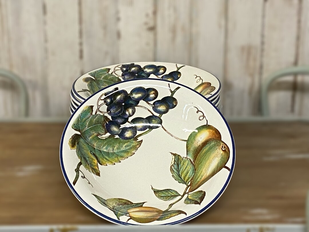 Vintage MACINTOSH by Pier 1 Imports Bowls Set of 8 Etsy