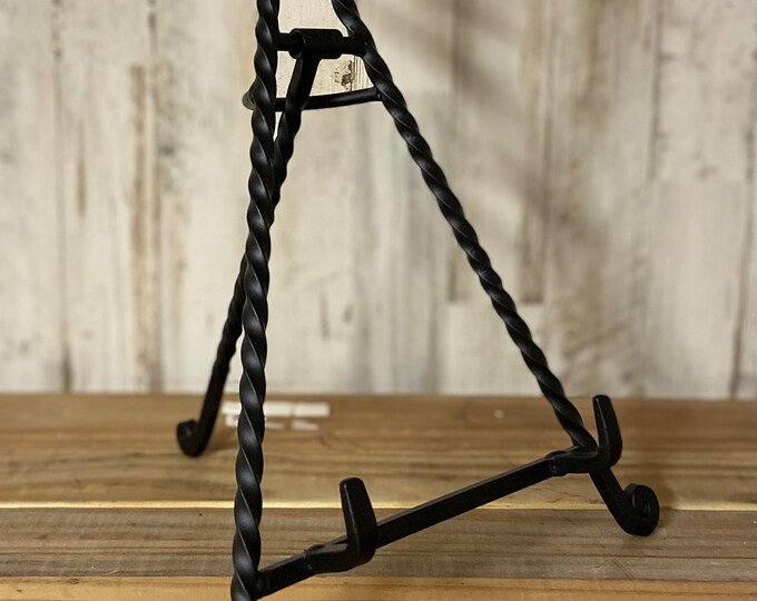 Vintage Wrought Iron Book Stand Etsy
