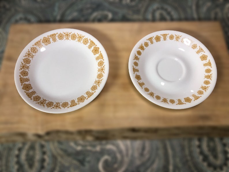 Vintage Corelle Replacement Plates Etsy