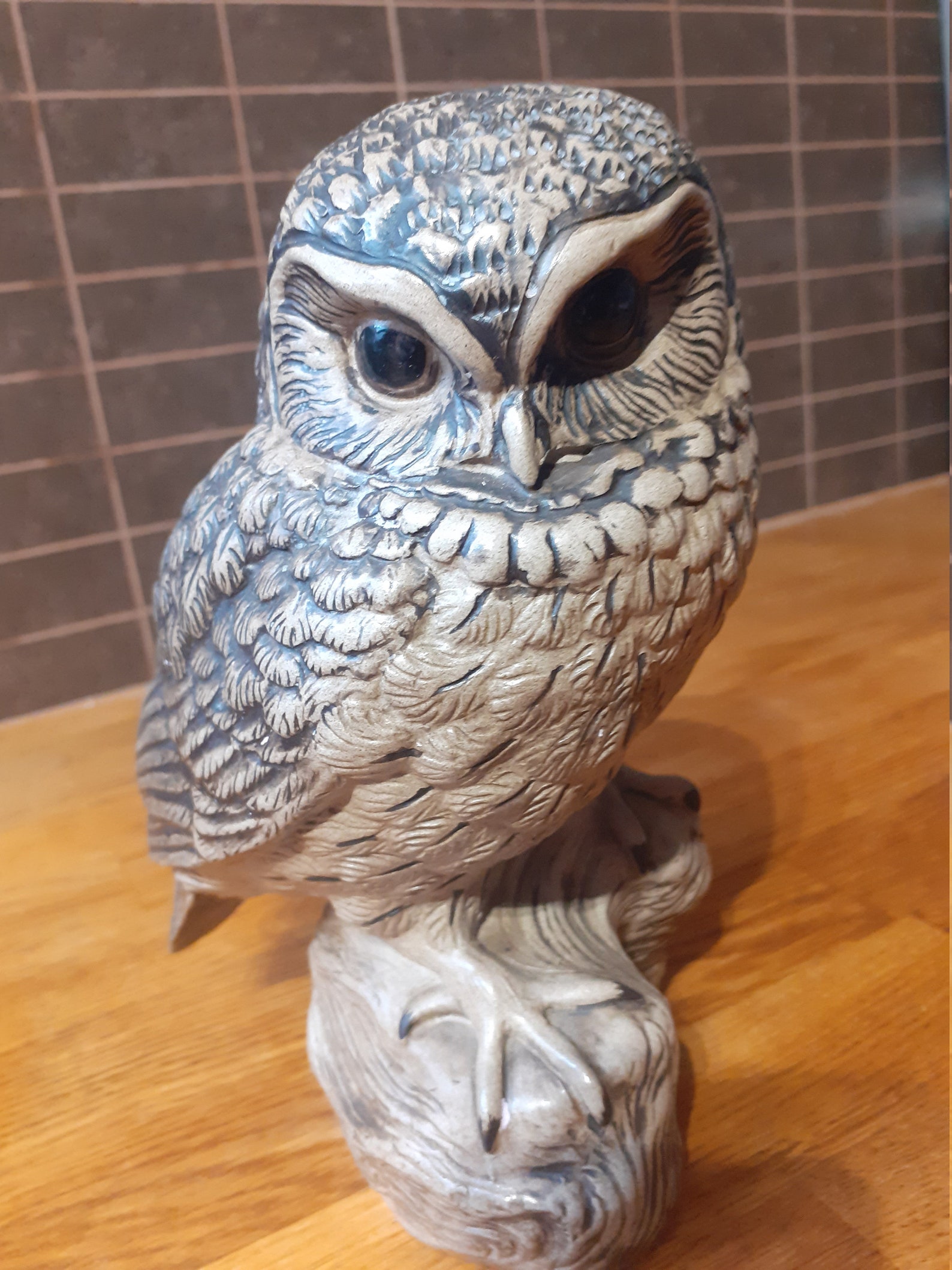 Poole Pottery Owl by Barbara Linley Adam's Etsy