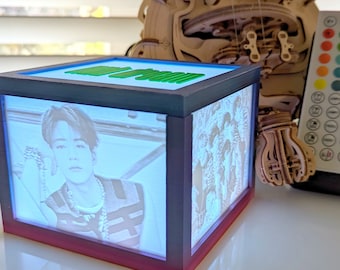 Custom K-pop music sync light Box - BTS, Enhypen, EXO, NCT, Twice, etc.