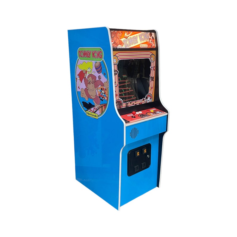 Donkey Kong Full Size Arcade Machine Upgraded With 60 Games Ms Etsy