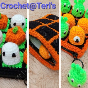 Halloween TIC TAC TOE Game Pattern