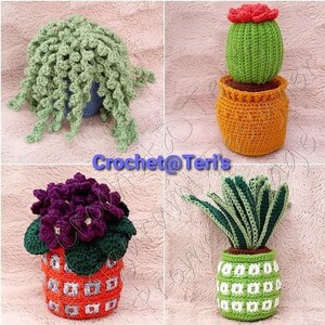 Potted Plants Collection 2 PATTERN ONLY