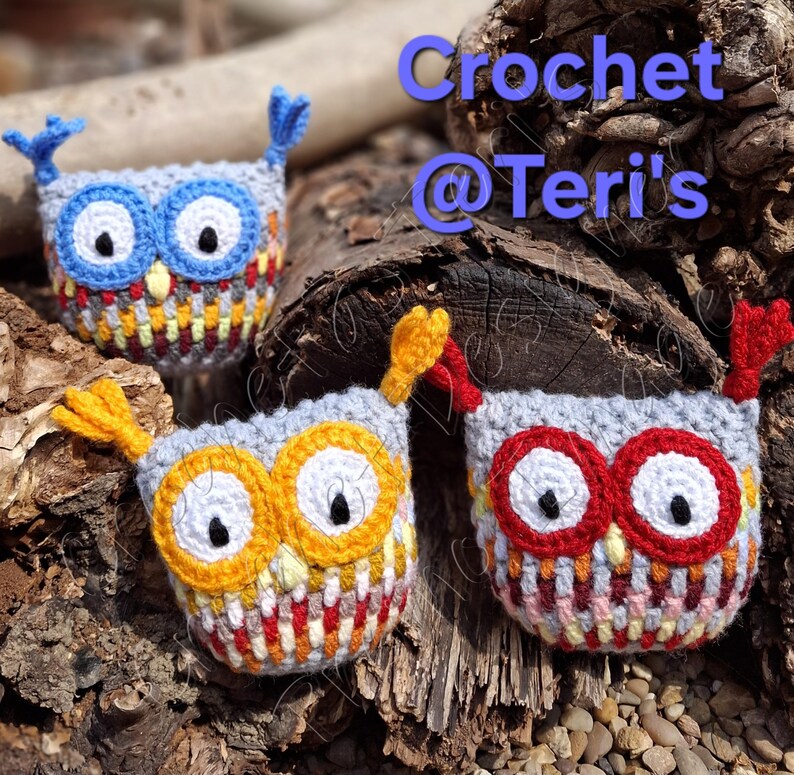 Toy Pattern Owl Mosaic Owl Toy PATTERN ONLY - Etsy